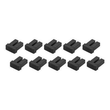 StarTech.com LC SFP Staubschutzkappen - 10 Stck. - LWL-Schutzkappen - SFP Kappe - Schutzumschlag - S Produktbild