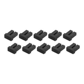 StarTech.com LC SFP Staubschutzkappen - 10 Stck. - LWL-Schutzkappen - SFP Kappe - Schutzumschlag - S Produktbild