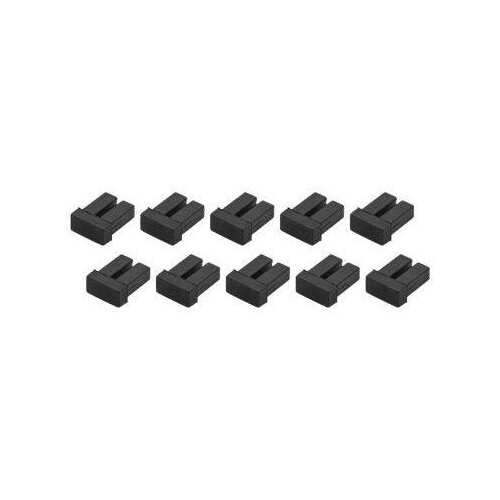 StarTech.com LC SFP Staubschutzkappen - 10 Stck. - LWL-Schutzkappen - SFP Kappe - Schutzumschlag - S Produktbild