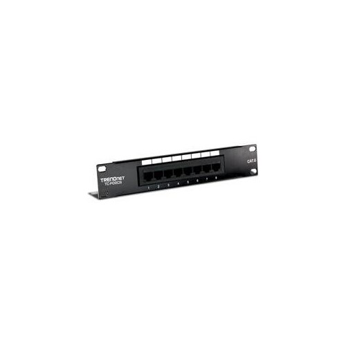 TRENDnet Patch Panel - CAT 6 - 8 Ports Produktbild Additional View 1 L