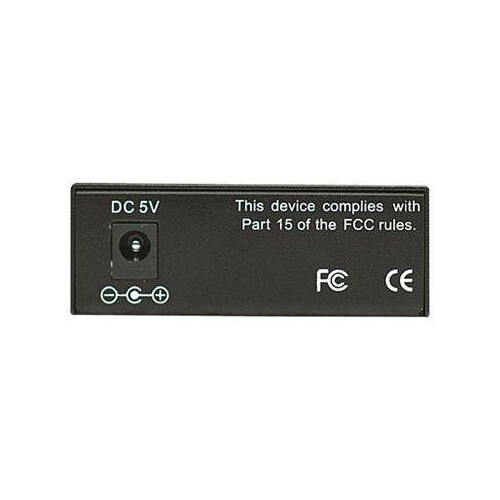 IC Intracom Intellinet Fast Ethernet Media Converter, 10/100Base-Tx to 100Base-Fx (SC) Produktbild Additional View 1 L
