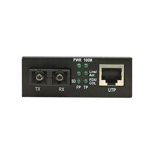 IC Intracom Intellinet Fast Ethernet Media Converter, 10/100Base-Tx to 100Base-Fx (SC) Produktbild Additional View 3 L