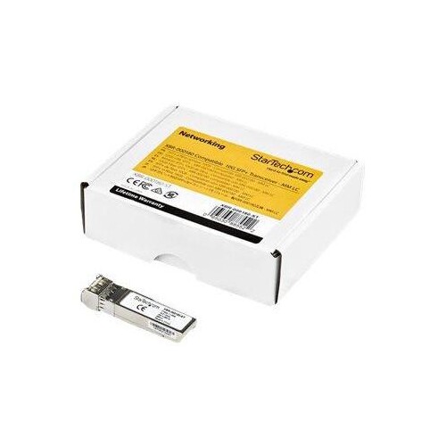 StarTech.com HPE JD092B Compatible SFP+ Module, 10GBASE-SR, 10GbE Multi Mode (MMF) Produktbild Additional View 1 L