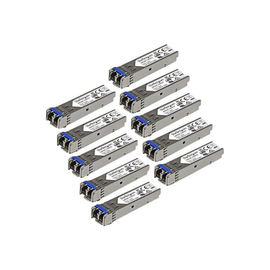 StarTech.com Gigabit LWL SFP Transceiver Modul - HP J4859C kompatibel - SM/MM LC mit DDM - 10km / 55 Produktbild