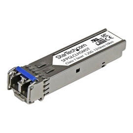 StarTech.com Cisco kompatibles Gigabit SFP Transceiver Modul SM LC - Mini-GBIC bis 10Km - Glasfaser Produktbild