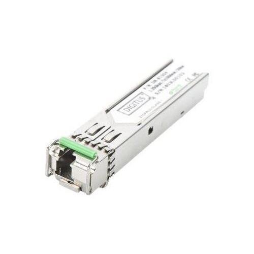DIGITUS HP-kompatibles mini GBIC (SFP) Modul, 1.25 Gbps, 20km, mit DDM Funktion Produktbild