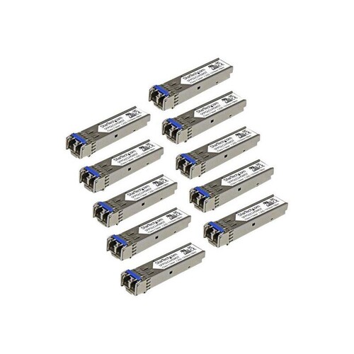 StarTech.com Gigabit LWL SFP Transceiver Modul - Cisco GLC-LH-SM kompatibel - SM/MM LC - 550m - Mini Produktbild