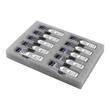 StarTech.com Gigabit LWL SFP Transceiver Modul - Cisco GLC-LH-SM kompatibel - SM/MM LC - 550m - Mini Produktbild Additional View 1 S