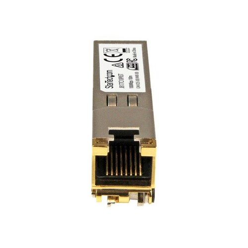 StarTech.com Gigabit RJ45 Kupfer SFP Transceiver Modul - HP J8177C kompatibel 1000Base-T - Mini GBIC Produktbild Additional View 2 L