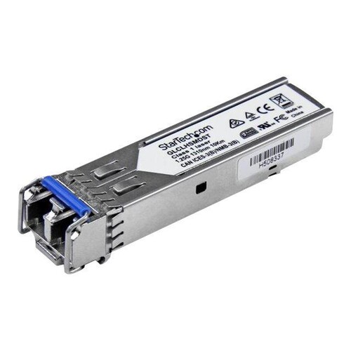StarTech.com Cisco kompatibles Gigabit SFP Transceiver Modul SM LC - Mini-GBIC bis 20Km - Glasfaser Produktbild