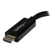 StarTech.com 4K 30Hz HDMI to DisplayPort Video Adapter w/ USB Power - 6 in - HDMI 1.4 (Male) Produktbild Additional View 3 S