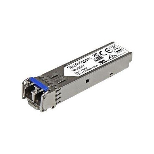 StarTech.com Gigabit LWL SFP Transceiver Modul - HP J4859C kompatibel - SM/MM LC mit DDM - 10km / 55 Produktbild Additional View 3 L