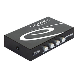 Delock Switch USB 2.0 4 port manual - USB-Umschalter für die gemeinsame Nutzung von Peripheriegeräte Produktbild