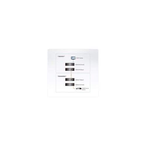 ATEN VanCryst VE812R HDMI Over Single Cat 5 Receiver Produktbild Additional View 2 L