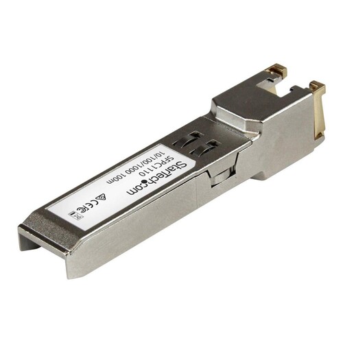 StarTech.com Cisco kompatibles Gigabit RJ45 Kupfer SFP Transceiver Modul - Mini-GBIC - SFP (Mini-GBI Produktbild Additional View 3 L