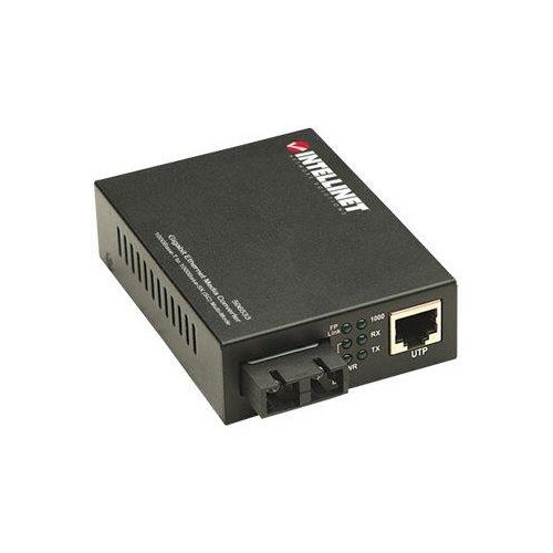 Intellinet Gigabit Ethernet Media Converter, 1000Base-T to 1000Base-Sx (SC) Produktbild