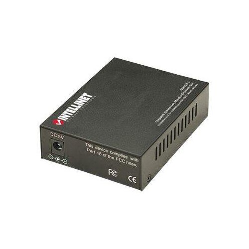 Intellinet Gigabit Ethernet Media Converter, 1000Base-T to 1000Base-Sx (SC) Produktbild Additional View 3 L
