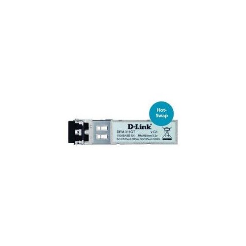 D-Link DEM 311GT - SFP (Mini-GBIC)-Transceiver-Modul Produktbild Additional View 1 L