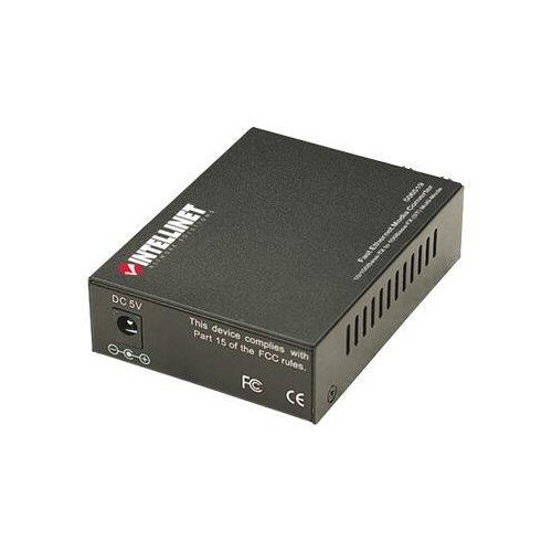 Intellinet Fast Ethernet Media Converter, 10/100Base-Tx to 100Base-Fx (ST) Produktbild Additional View 2 L