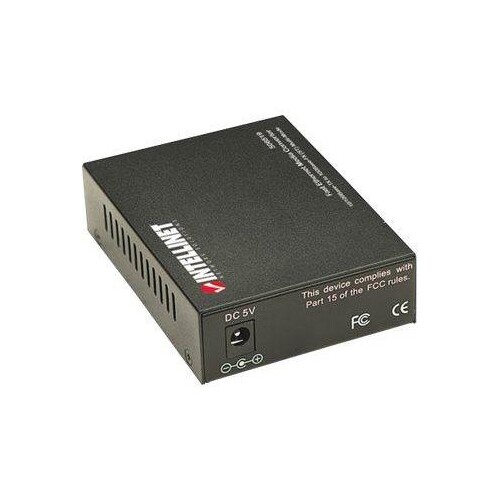 Intellinet Fast Ethernet Media Converter, 10/100Base-Tx to 100Base-Fx (ST) Produktbild Additional View 4 L