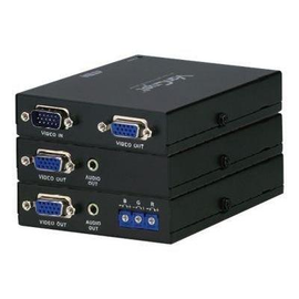 ATEN VanCryst VE170Q Cat 5 Audio/Video Extender Transmitter and Receiver with Deskew Units Produktbild