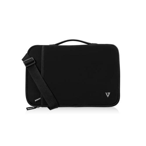 V7 Notebook-Hülle - 31 cm (12.2") - Schwarz Produktbild Additional View 1 L