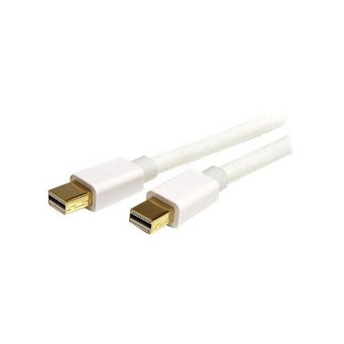 StarTech.com 1m Mini DisplayPort Kabel 1.2 - MiniDP 4k zu MDP - Stecker/Stecker - Weiß - DisplayPort Produktbild