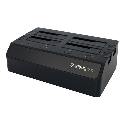 StarTech.com 4-Bay USB 3.0 to SATA Hard Drive Docking Station, USB Hard Drive Dock, External 2.53.5 Produktbild