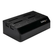StarTech.com 4-Bay USB 3.0 to SATA Hard Drive Docking Station, USB Hard Drive Dock, External 2.53.5 Produktbild Additional View 1 S