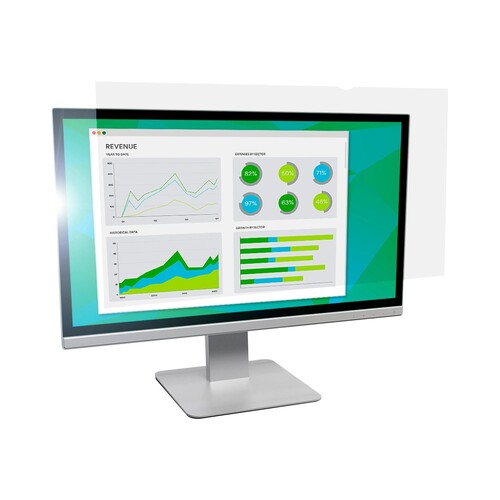 3M AG270W9B - Display-Blendschutzfilter - 68,6 cm Breitbild (27 Zoll Breitbild) Produktbild Front View L