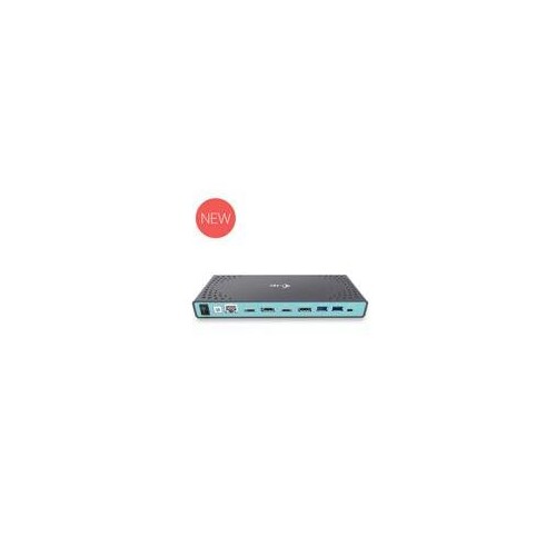 i-tec USB-C / USB-A 3.0 4K Dual Video Docking Station Produktbild Additional View 3 L