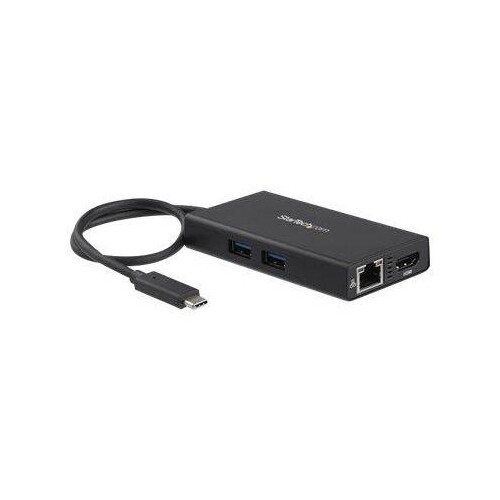 StarTech.com USB-C Multiport Adapter - USB-C Tragbare Docking station mit 4k HDMI - 60W Power Delive Produktbild
