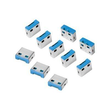 LogiLink USB-Portblocker - Blau Produktbild
