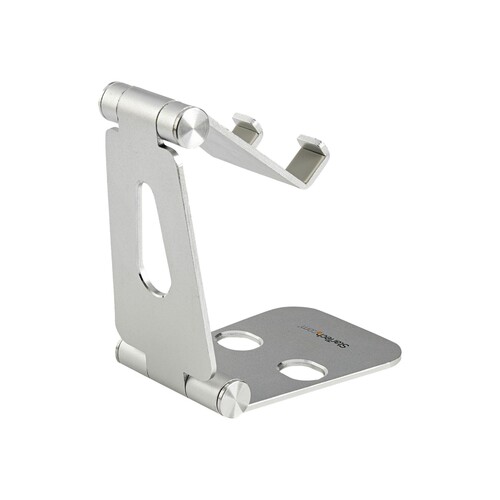 StarTech.com Handy und Tablet Ständer - Faltbarer Universalhalter für Smartphones und Tablets (4 bis Produktbild Additional View 1 L