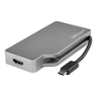 StarTech.com USB C Multiport Video Adapter with HDMI, VGA, Mini DisplayPort or DVI, USB Type C Monit Produktbild Additional View 3 S