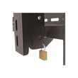 StarTech.com Video Wandhalterung für 45 - 70 Zoll VESA Displays - Diebstahlsicherung - Stahl - Klamm Produktbild Additional View 2 S