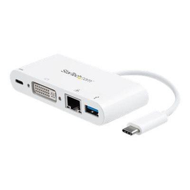 StarTech.com USB-C Multiport Adapter für Laptops - mit Stromversorgung (USB PD) Produktbild