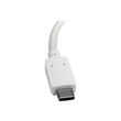 StarTech.com USB-C to HDMI Adapter - White - 4K 30Hz - Thunderbolt 3 Compatible - with Power Deliver Produktbild Additional View 3 S
