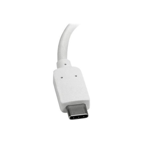 StarTech.com USB-C to HDMI Adapter - White - 4K 30Hz - Thunderbolt 3 Compatible - with Power Deliver Produktbild Additional View 3 L