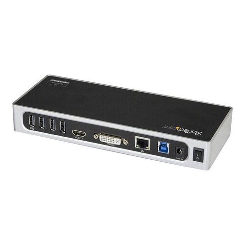 StarTech.com USB 3.0 Dual Monitor Dockingstation Produktbild Additional View 1 L