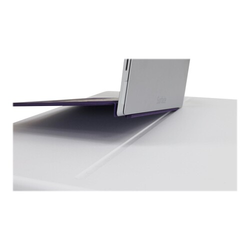 Ergotron S-Tablet-Wagen - Wagen - für Tablett - verriegelbar - pulverbeschichteter Stahl - weiß, Alu Produktbild Additional View 2 L