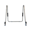 R-Go Easy Tabletständer, silber - Aufstellung für Tablett - Silikon, massiver Stahl - Silber - Bilds Produktbild