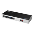 StarTech.com USB-C docking station - 4k Dual HDMI, Dual DP oder HDMI & DP 60Hz - USB-C/USB 3.0 - 6 U Produktbild