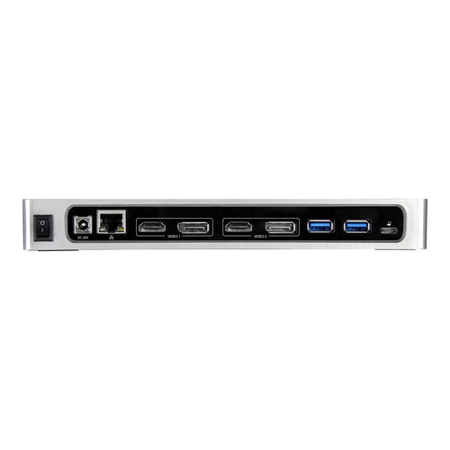 StarTech.com USB-C docking station - 4k Dual HDMI, Dual DP oder HDMI & DP 60Hz - USB-C/USB 3.0 - 6 U Produktbild Additional View 1 L