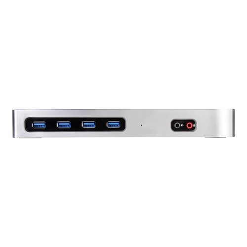 StarTech.com USB-C docking station - 4k Dual HDMI, Dual DP oder HDMI & DP 60Hz - USB-C/USB 3.0 - 6 U Produktbild Additional View 2 L