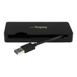 StarTech.com USB 3.0 Universal Laptop Mini Dockingstation mit HDMI oder VGA, Gigabit Ethernet, USB 3 Produktbild Additional View 2 S