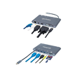Manhattan USB-C Dock/Hub with Card Reader, Ports (x8): Produktbild Additional View 2 S