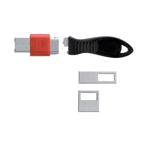 USB Port Schloß´mit Blockierung Kensington K67913WW Produktbild Front View L