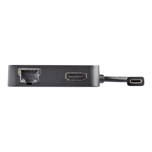 StarTech.com USB-C Multiport Adapter - USB Typ C auf 4K HDMI / USB 3.0 / Gigabit Ethernet Produktbild Additional View 2 L