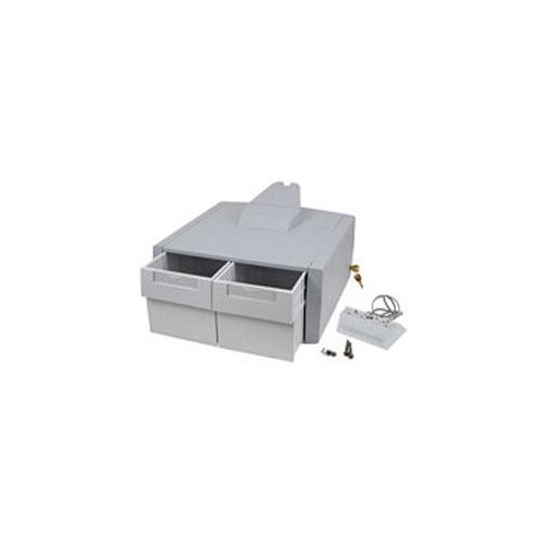 Ergotron Primary Double Tall Drawer - Montagekomponente (2 Schubladen Modul, Schubladen-Trennelement Produktbild Additional View 1 L